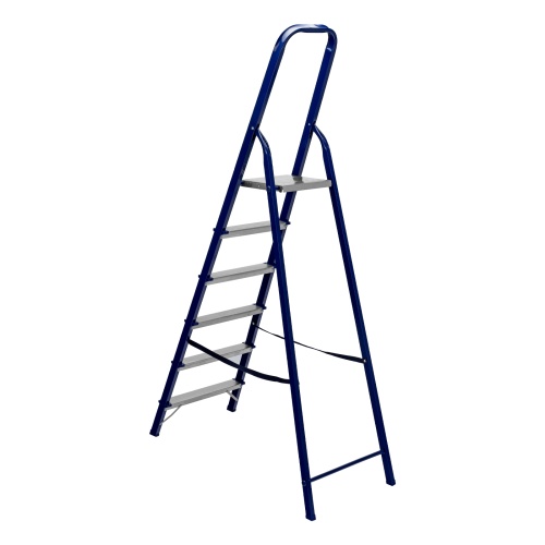 Стремянка, 6 ступеней, стальная, Сибртех фото 2 Стремянка, 6 ступеней, стальная, Сибртех фото 2