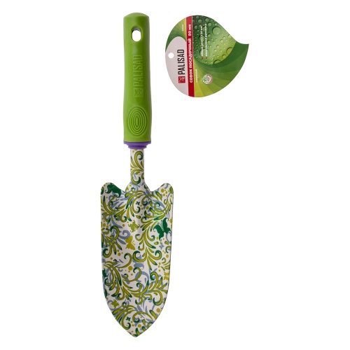 Совок посадочный широкий, 80 х 330 мм, стальной, пластиковая рукоятка, Flower Green, Palisad фото 6 Совок посадочный широкий, 80 х 330 мм, стальной, пластиковая рукоятка, Flower Green, Palisad фото 6