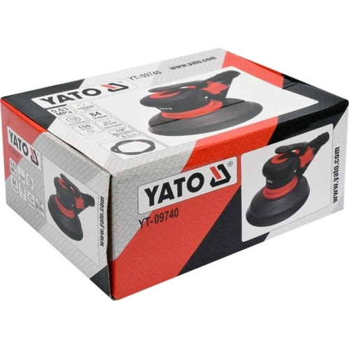 Пневматическая эксцентриковая шлифмашина YATO YT-09740 фото 5 Пневматическая эксцентриковая шлифмашина YATO YT-09740 фото 5