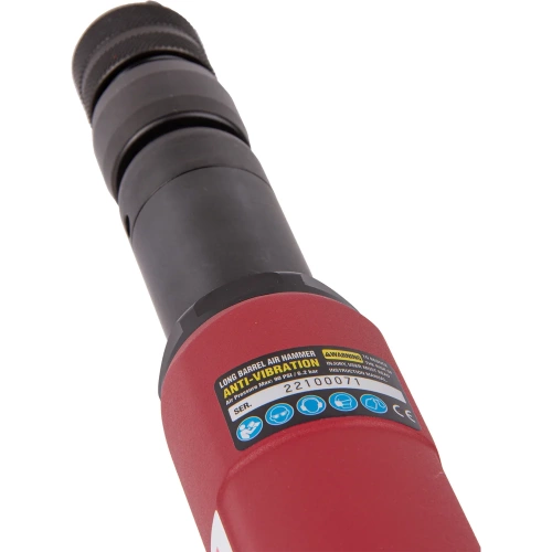 Пневмозубило BYEMAX в наборе с зубилами, 2700 уд/мин, боек D22xL92, 15.2 Дж BM-128RK фото 9