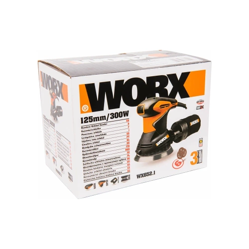 Орбитальная шлифовальная машина WORX WX652.1 фото 7 Орбитальная шлифовальная машина WORX WX652.1 фото 7