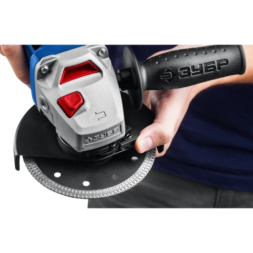 Углошлифовальная машина ЗУБР Профессионал 125 мм, 1500 вт УШМ-П125-1500 ПСТ фото 4 Углошлифовальная машина ЗУБР Профессионал 125 мм, 1500 вт УШМ-П125-1500 ПСТ фото 4