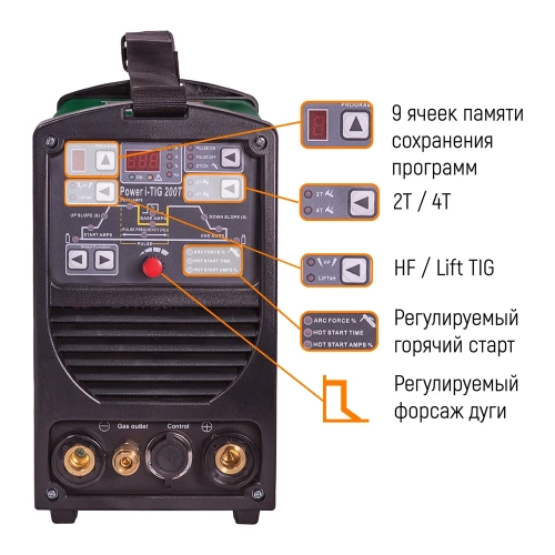 Установка аргонодуговой сварки EVERLAST poweritig 200t 3EV200T фото 4