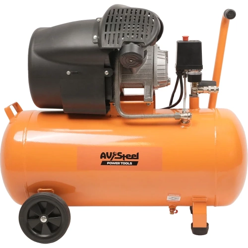Компрессор AV Steel 50л/ 8 бар/412 л AV-965115 фото 3 Компрессор AV Steel 50л/ 8 бар/412 л AV-965115 фото 3