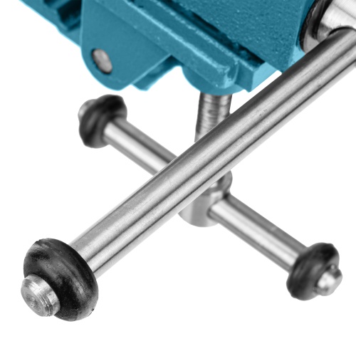 Тиски слесарные, 63 мм, крепление для стола, винтовой зажим (Глазов) фото 10