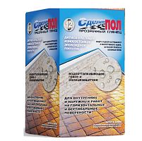 Эпоксидное двухкомпонентное покрытие для пола Сделай Пол Максимум СП-0000326 прозрачный глянец 12 кв.м