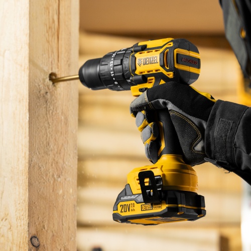 Дрель-шуруповерт аккумуляторная ударная бесщет. CIDH-BL-20, Li-Ion, 20 В// Denzel фото 30