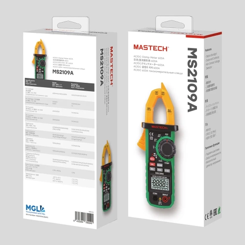 Токовые клещи MASTECH MS2109A 00-00000248 фото 11