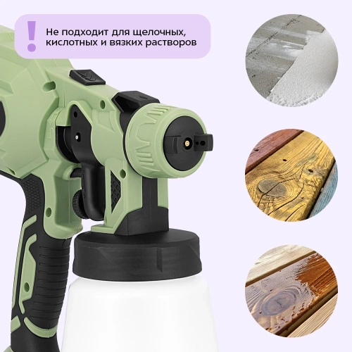 Электрический краскопульт Kitfort КТ-6496 фото 4