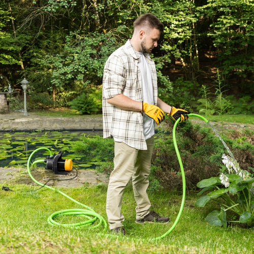 Садовый поверхностный насос GPL600, 600 Вт, 3000 л/ч, подъем 35 м, пластик Denzel фото 24