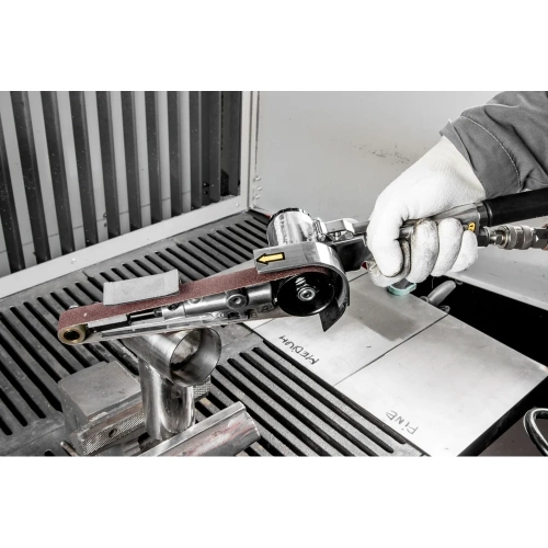 Ленточная пневматическая машина DeBever размер ленты 20x520 мм, 18000 об/мин, 525 Вт DB-3070 фото 5