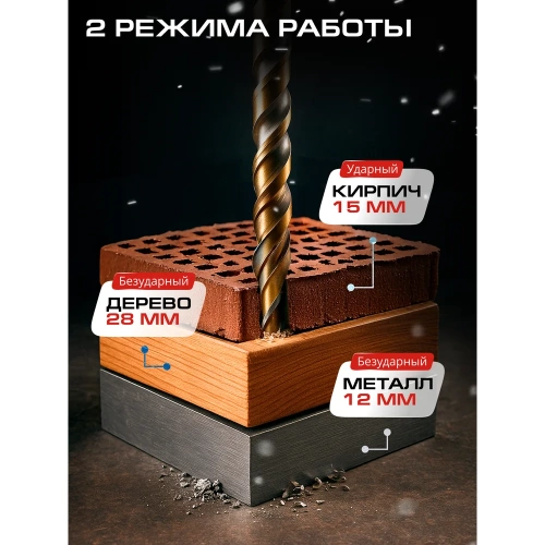 Дрель ударная Ставр 750 Вт, 13мм, Stavr SID 750-13Q 9030100456 фото 4 Дрель ударная Ставр 750 Вт, 13мм, Stavr SID 750-13Q 9030100456 фото 4