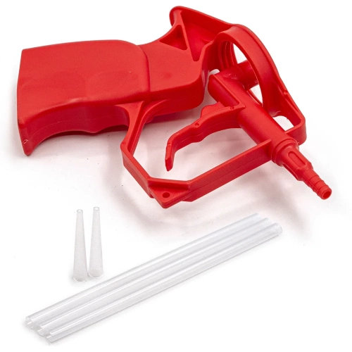 Мини-пистолет для монтажной пены РемоКолор пластиковый, 3 сменные трубочки, 3 колпачка, трубочки 160 мм 23-7-006 Мини-пистолет для монтажной пены РемоКолор пластиковый, 3 сменные трубочки, 3 колпачка, трубочки 160 мм 23-7-006