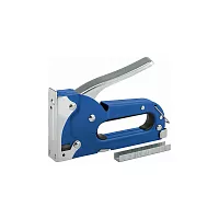 Степлер для узких скоб MOS металлический корпус, 4-8 мм 32074М