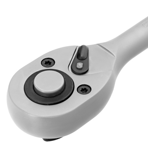 Ключ-трещотка 1/2", 45 зубьев, с быстрым сбросом, матовый хром Сибртех фото 5 Ключ-трещотка 1/2", 45 зубьев, с быстрым сбросом, матовый хром Сибртех фото 5