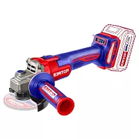 Шлифовальная машина угловая аккумуляторная emtop ELAG261521