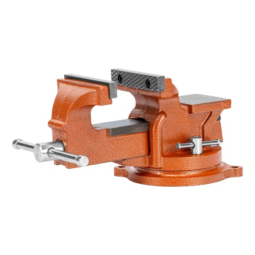 Тиски слесарные, 100 мм, поворотные, с наковальней Sparta фото 18