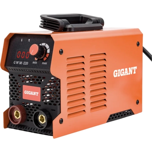 Инверторный сварочный аппарат (220 А; дисплей; кабель 2.5+1.5 м) Gigant GWM-220 Инверторный сварочный аппарат (220 А; дисплей; кабель 2.5+1.5 м) Gigant GWM-220