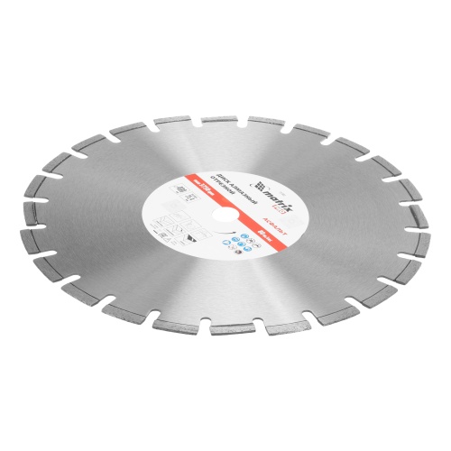 Диск алмазный 400 х 25.4 мм, "Асфальт", сухой/мокрый рез, Pro Matrix фото 3
