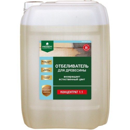 Отбеливатель для древесины Prosept 50 001-20 концентрат 1:1 20 л
