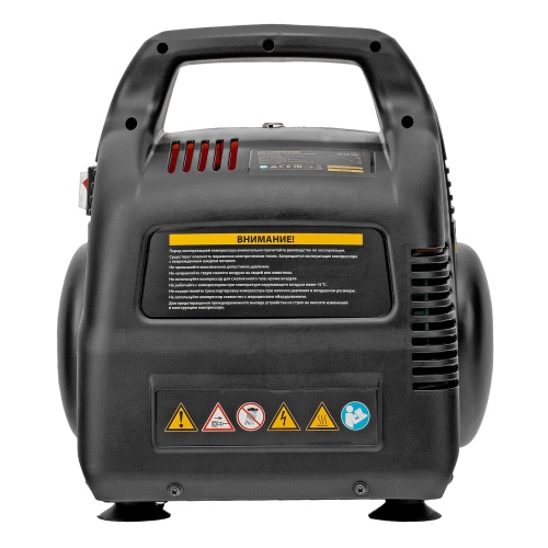 Компрессор воздушный безмасляный РС 1/6-180,1, 1 кВт, 180 л/мин, 6 л Denzel фото 6