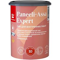 Лак акриловый Tikkurila Paneeli Assa Expert 700014044 база EP матовый 0,9 л
