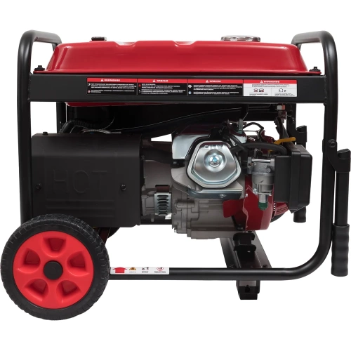 Бензиновый генератор ATLET (6.5кВт ручной и электростартер, колеса и ручки) SC8000-I фото 8