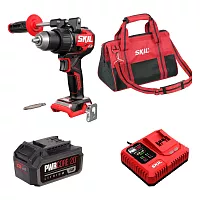 Набор аккумуляторный SKIL дрель-шуруповерт DL6270 (130Нм)+АКБ(4Ач)+ быстрое ЗУ (150W)+сумка 9-1-013