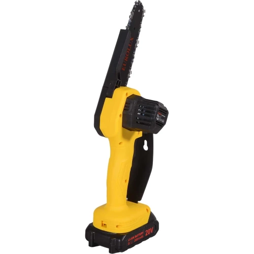 Электропила аккумуляторная Eurolux ELS-20-Li с 1 АКБ 2А*ч и ЗУ в комплекте 70/10/56 фото 10