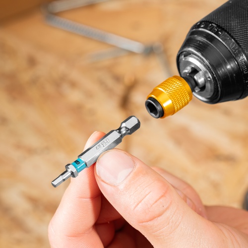 Бита HEX 3х50мм, сталь S2, шестигр., 10 шт. Gross фото 8