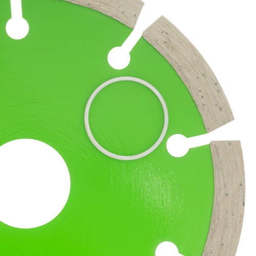 Диск алмазный, отрезной сегментный, 115 х 22.2 мм, сухая резка Сибртех фото 5