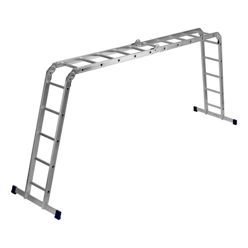 Лестница шарнирная алюминиевая, 4 х 5 ступеней, Сибртех Лестница шарнирная алюминиевая, 4 х 5 ступеней, Сибртех