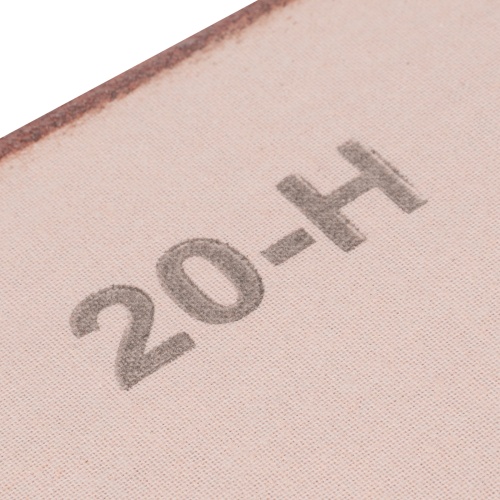 Шлифлист на тканевой основе, зернистость № 20, 240 х 170 мм, 10 шт, водостойкий, "БАЗ" фото 5