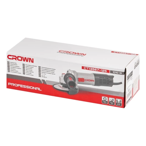 Угловая шлифовальная машина Crown CT13567-125 фото 10 Угловая шлифовальная машина Crown CT13567-125 фото 10