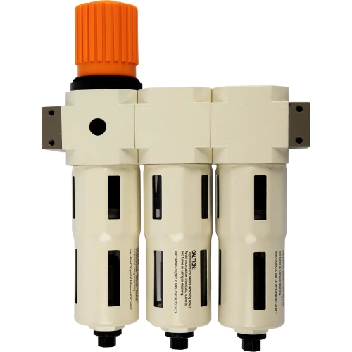 Блок подготовки воздуха WIEDERKRAFT 3/8, 16 бар трехступенчатый с влагоотделителем 25-5-0.3 мкм, аввтоматический сброс WDK-70730FA фото 5 Блок подготовки воздуха WIEDERKRAFT 3/8, 16 бар трехступенчатый с влагоотделителем 25-5-0.3 мкм, аввтоматический сброс WDK-70730FA фото 5