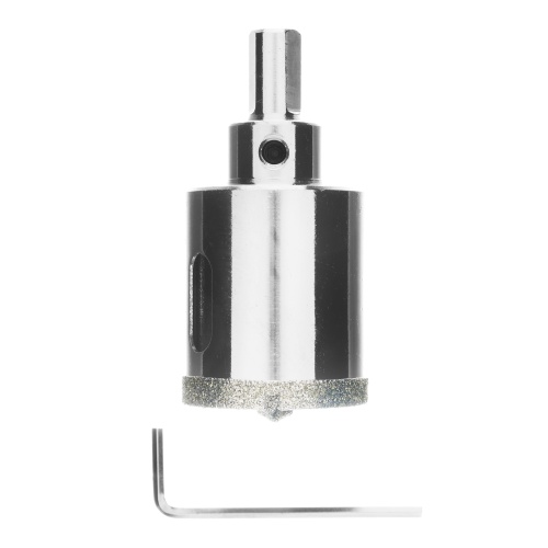 Сверло алмазное по керамограниту, 35 х 67 мм, трехгранный хвостовик Matrix фото 3