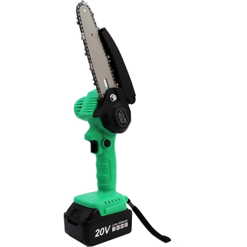 Цепная аккумуляторная пила Zitrek GreenSaw Extra power 20 В, 4,0 Ач Li-ion аккум. 1 шт, 2,0 Ач Li-ion аккум. 1шт, ЗУ 082-1851 фото 6
