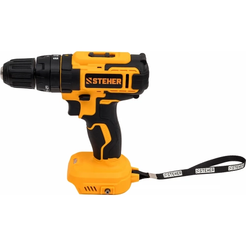 Ударная дрель-шуруповерт STEHER 20 В, 40 Н·м, без АКБ (LMS) CDS-40 фото 3