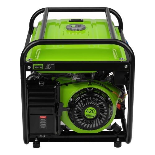 Генератор бензиновый БС-8000Э, 6,6 кВт, 230В, четырехтактный, 25 л, электростартер Сибртех фото 9