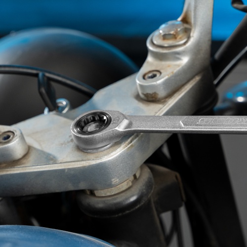 Ключ комбинированный трещоточный, 16 мм, количество зубьев 100 Gross фото 7