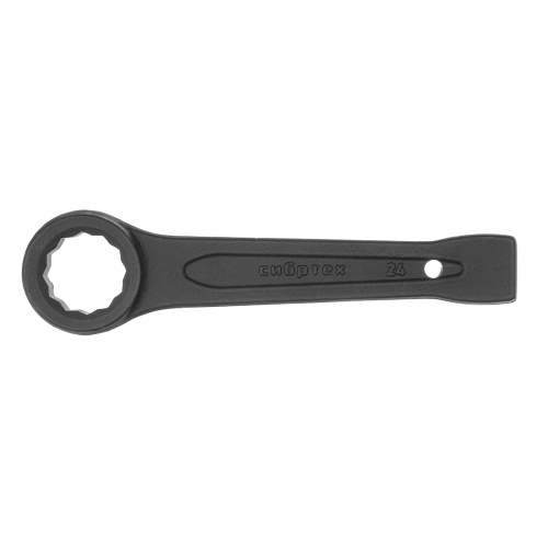 Ключ кольцевой ударный, 24 мм Сибртех фото 2