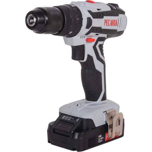 Аккумуляторная дрель-шуруповерт Ресанта ДА-18-2ЛК-У 75/14/6