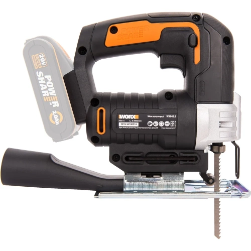 Аккумуляторный лобзик WORX WX543.9 фото 7 Аккумуляторный лобзик WORX WX543.9 фото 7