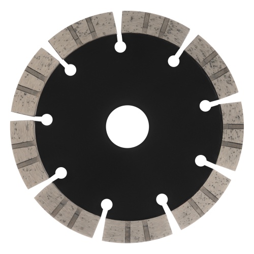 Диск алмазный отрезной DENZEL, ф125 х 22.2 мм, сегментный, сухой рез, HWD92, круг, 731010 фото 2