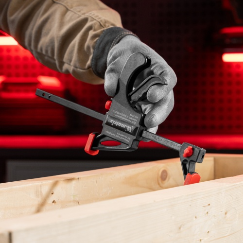 Струбцина универсальная F-образная, 150 х 265 х 45 мм, пластмассовый корпус Matrix фото 6