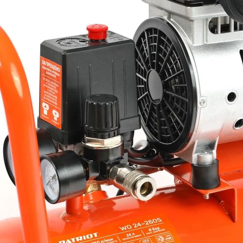 Поршневой безмасляный компрессор PATRIOT WO 24-260S 525301921 фото 7