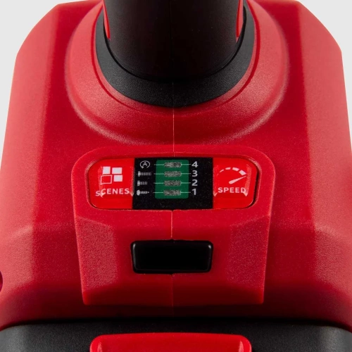 Аккумуляторный ударный шуруповерт MIGHTY SEVEN 18 В, 4 предмета, кейс DS-203S фото 6