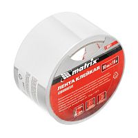 Лента клейкая алюминиевая, 50 мм х 10 м Matrix