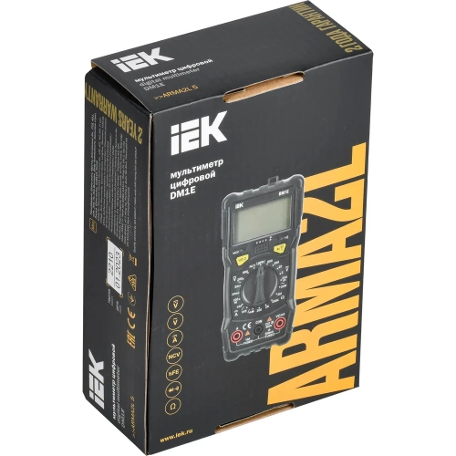 Цифровой мультимер IEK Arma2l 5 dm1e A2L5-DM15-01 фото 3