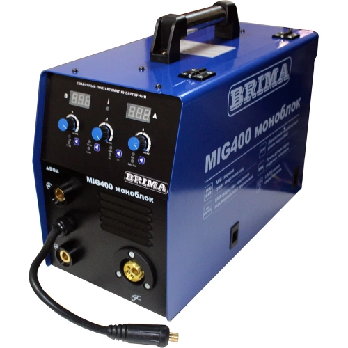 Сварочный полуавтомат инверторный Brima MIG 400 380В моноблок ЦБ-00000041 фото 6